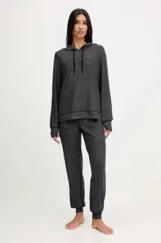 Dkny pijama culoarea gri, YI80065 imagine