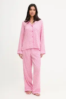 Dkny pijama culoarea roz, YI80061 imagine