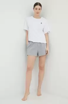 Dkny pijama femei, culoarea gri imagine