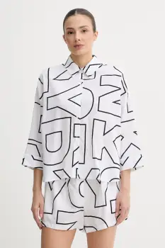 DKNY pijama pentru femei, din vascoza imagine