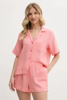 Dkny pijamale de in culoarea portocaliu, YI90054 imagine
