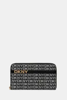 Dkny portofel culoarea negru, R5215M28 imagine