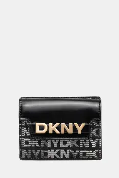 Dkny portofel culoarea negru, R52Z5M22 imagine
