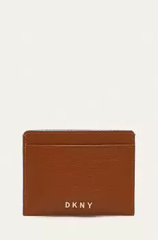 Dkny Portofel femei, culoarea maro imagine