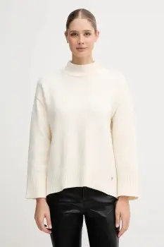 Dkny pulover culoarea bej, light, DJ5R0889 imagine