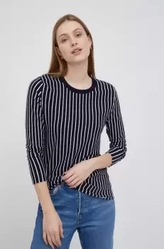 Dkny pulover femei, culoarea albastru marin, light imagine