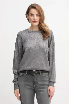 Dkny pulover SWEATERS culoarea gri, light, P5MSAY50 imagine