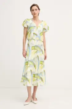 DKNY rochie de vara cu vascoza imagine