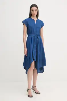 DKNY rochie de vara din in imagine