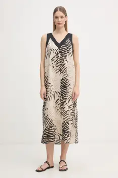 DKNY rochie de vara din in imagine