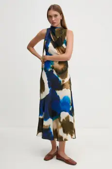 Dkny rochie maxi, evazati, P4GBNU84 imagine