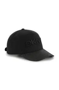 Dkny sapca din bumbac pentru copii culoarea negru, D62094 imagine