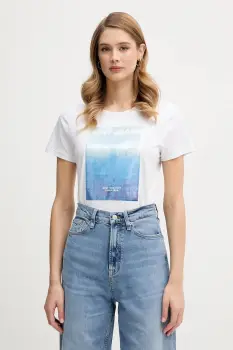 Dkny tricou culoarea alb, DJ6T1693 imagine