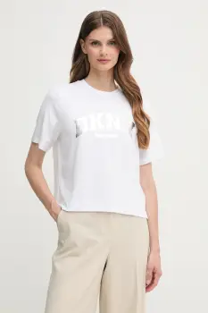 Dkny tricou culoarea alb, P52HAXTG imagine