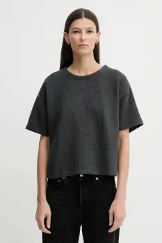 Dkny tricou culoarea gri, DJ6T1671 imagine