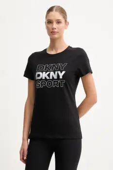 Dkny tricou culoarea negru, DP5T1333 imagine