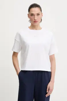 Dkny tricou din bumbac culoarea alb, DP6T1662 imagine