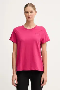 Dkny tricou din bumbac culoarea roz, DP5T1372 imagine