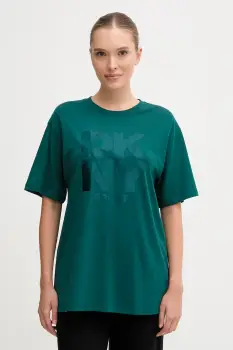 Dkny tricou din bumbac culoarea verde, DP5T1470 imagine