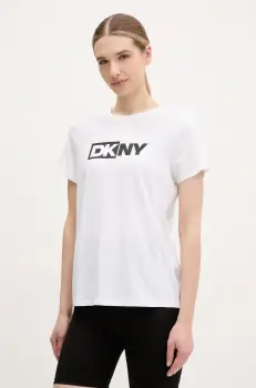 Dkny tricou femei, culoarea alb, DP5T5894 imagine