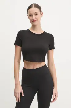Dkny tricou femei, culoarea negru, DP5T9982 imagine