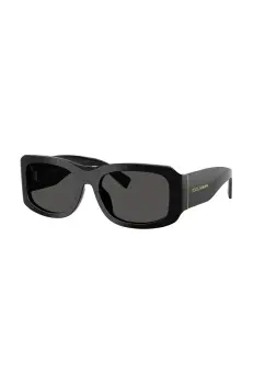 Dolce & Gabbana ochelari de soare barbati, culoarea negru, 0DG4503 imagine