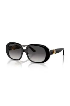 Dolce & Gabbana ochelari de soare femei, culoarea negru, 0DG4476 imagine