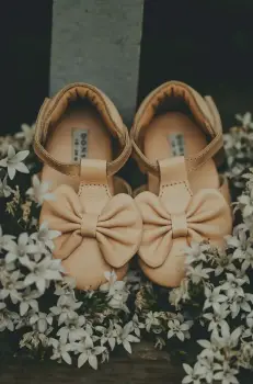 Donsje balerini din piele pentru bebelusi Meau Shoes culoarea roz, 1038900 imagine