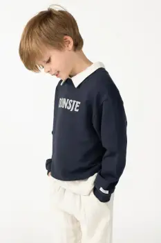 Donsje bluza culoarea bleumarin, 4100900 imagine