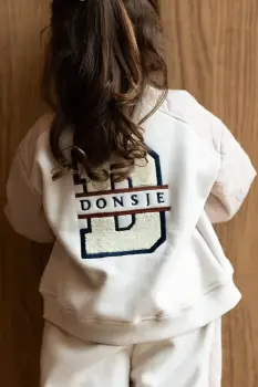 Donsje geaca bomber pentru copii, cu bumbac imagine