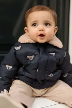 Donsje geaca copii Florus Jacket Koalas culoarea bleumarin, 4102101 imagine