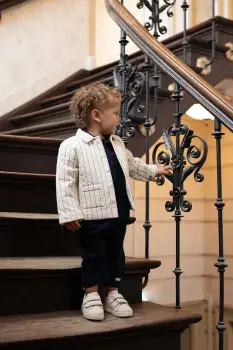 Donsje geaca culoarea bej, 4100700 imagine