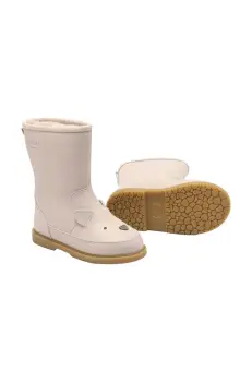 Donsje ghete de iarna pentru copii din piele Wadudu Classic Boots Cat culoarea roz, 2022020 imagine