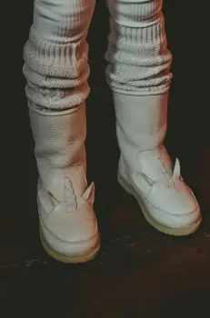 Donsje ghete de iarna pentru copii din piele Wadudu Special Boots Unicorn culoarea roz, 2022109 imagine