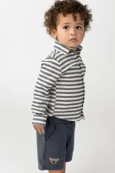 Donsje pantaloni scurti din bumbac pentru copii Ithri Shorts Koala imagine