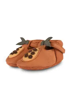 Donsje pantofi din piele intoarsa pentru bebe Nanoe Shoes Papaya culoarea maro, 1005019 imagine