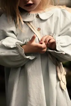 Donsje rochie din bumbac pentru copii Nyari Dress imagine