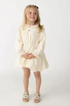 Donsje rochie din bumbac pentru copii Nyari Dress imagine