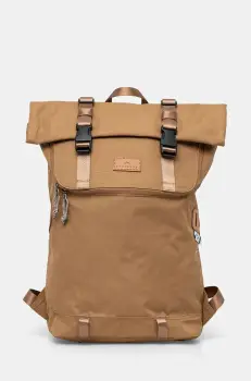 Doughnut rucsac Christopher Reborn culoarea maro, mare, neted, D195RE-0030 imagine