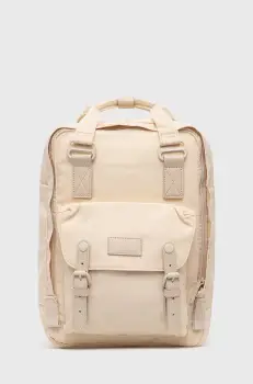 Doughnut rucsac culoarea bej, mare, neted imagine