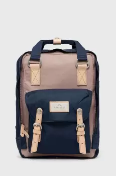 Doughnut Rucsac femei, culoarea albastru marin, mare, material neted imagine