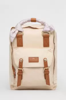 Doughnut rucsac femei, culoarea bej, mare, neted imagine