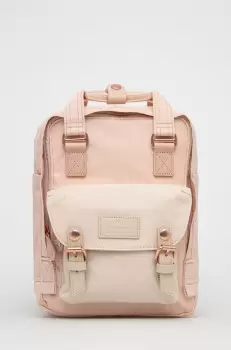Doughnut rucsac femei, culoarea roz, mic, neted imagine