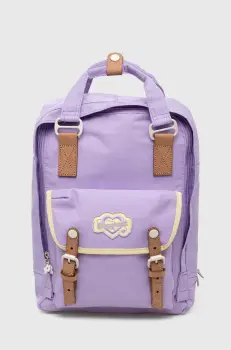 Doughnut rucsac Macaroon Kaleido femei, culoarea violet, mare, cu imprimeu, D010KD-000137 imagine