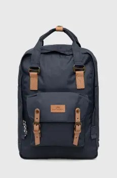 Doughnut rucsac Macaroon Large Reborn barbati, culoarea albastru marin, mare, neted, D011RE-0065 imagine