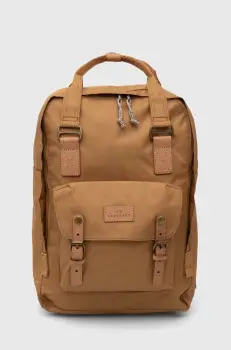 Doughnut rucsac Macaroon Large Reborn culoarea maro, mare, neted, D011RE-0030 imagine