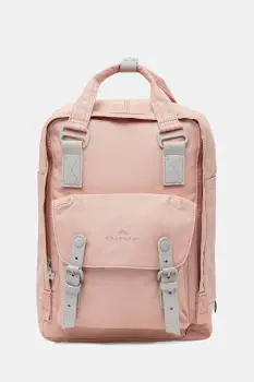 Doughnut rucsac Macaroon Monet culoarea portocaliu, mare, uni, D010MN-0088 imagine