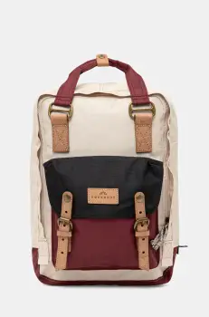 Doughnut rucsac Macaroon Reborn III culoarea bej, mare, cu imprimeu, D010RE3-0897 imagine