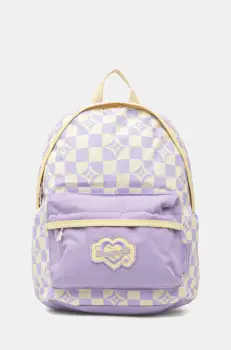 Doughnut rucsac Plus One Mini Kaleido culoarea violet, mic, cu imprimeu, D349MKD-000194 imagine