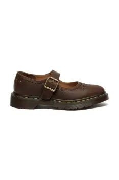 Dr. Martens balerini piele Mary Jane Flower imagine